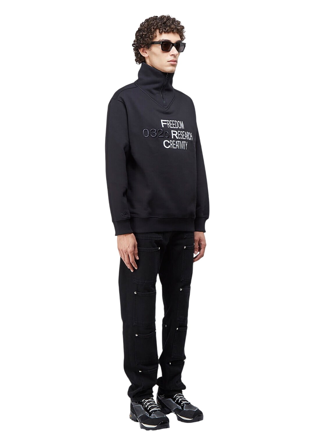Comme Des Garcons Homme Logo Crew Sweat Comme des Garcons Homme
