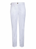 Jacob Cohen White Marina Trousers By Jacob Cohã«n