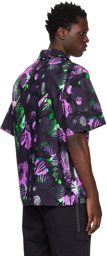 MSGM Purple Floral Shirt