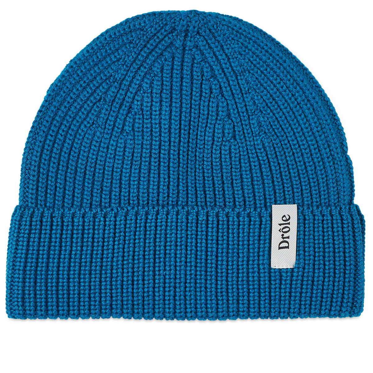 Drole de Monsieur Men's Drôle de Monsieur Logo Beanie in Blue Duck ...