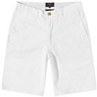 Beams Plus Men's IVY Twill Chino Short in White