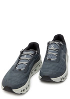 ON Cloudmonster Void Panelled Mesh-knit Sneakers Grey