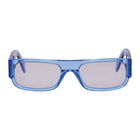 Super Blue Smile Sunglasses