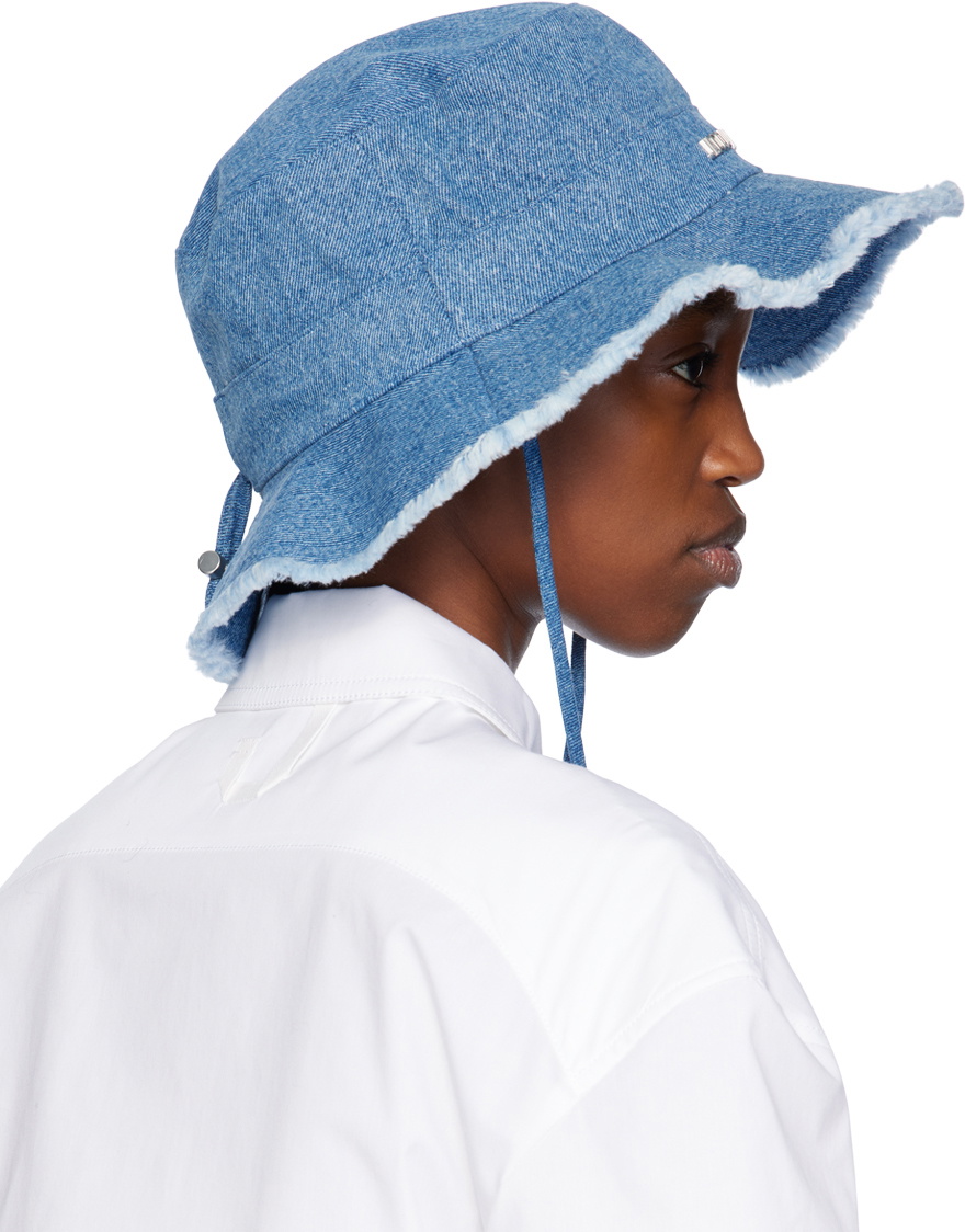 JACQUEMUS Blue 'Le bob Artichaut' Hat Jacquemus