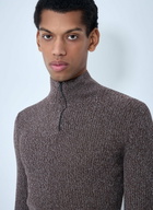 Prada High Neck Zip Sweater