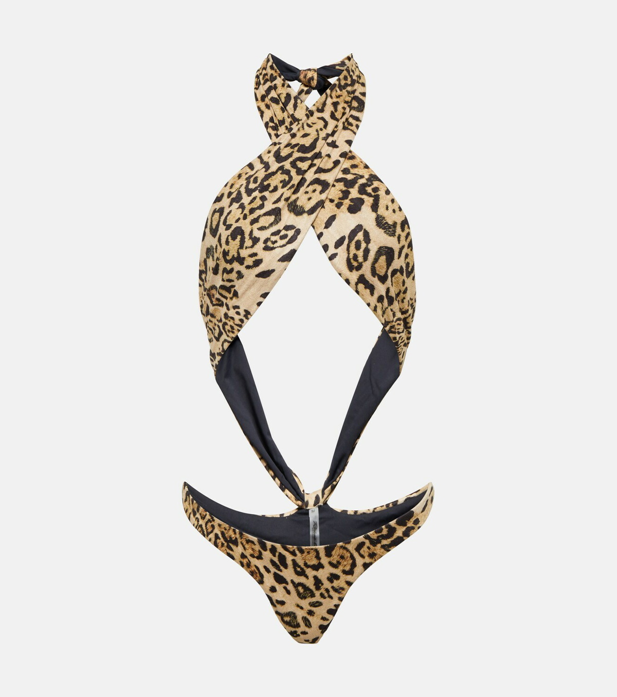 Reina Olga Showpony leopard-print swimsuit