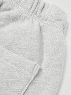 Cherry Los Angeles - Horse Power Logo-Embroidered Cotton-Jersey Sweatpants - Gray