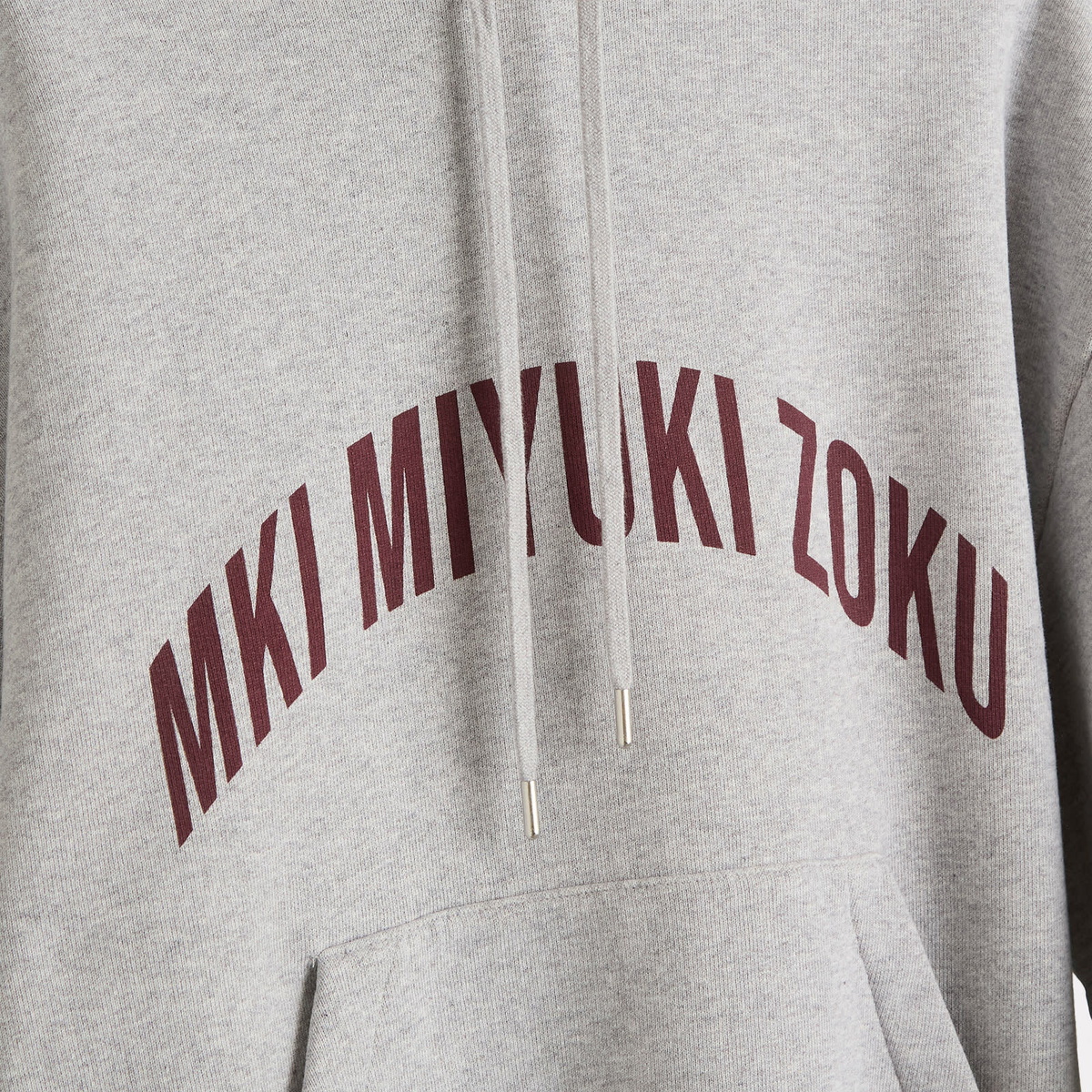 MKI Women's Arch Hoodie Presented by END. in Grey/Burgundy