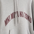 MKI Women's Arch Hoodie Presented by END. in Grey/Burgundy