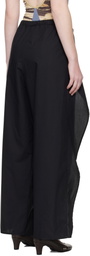 Baserange Black Decti Lounge Pants