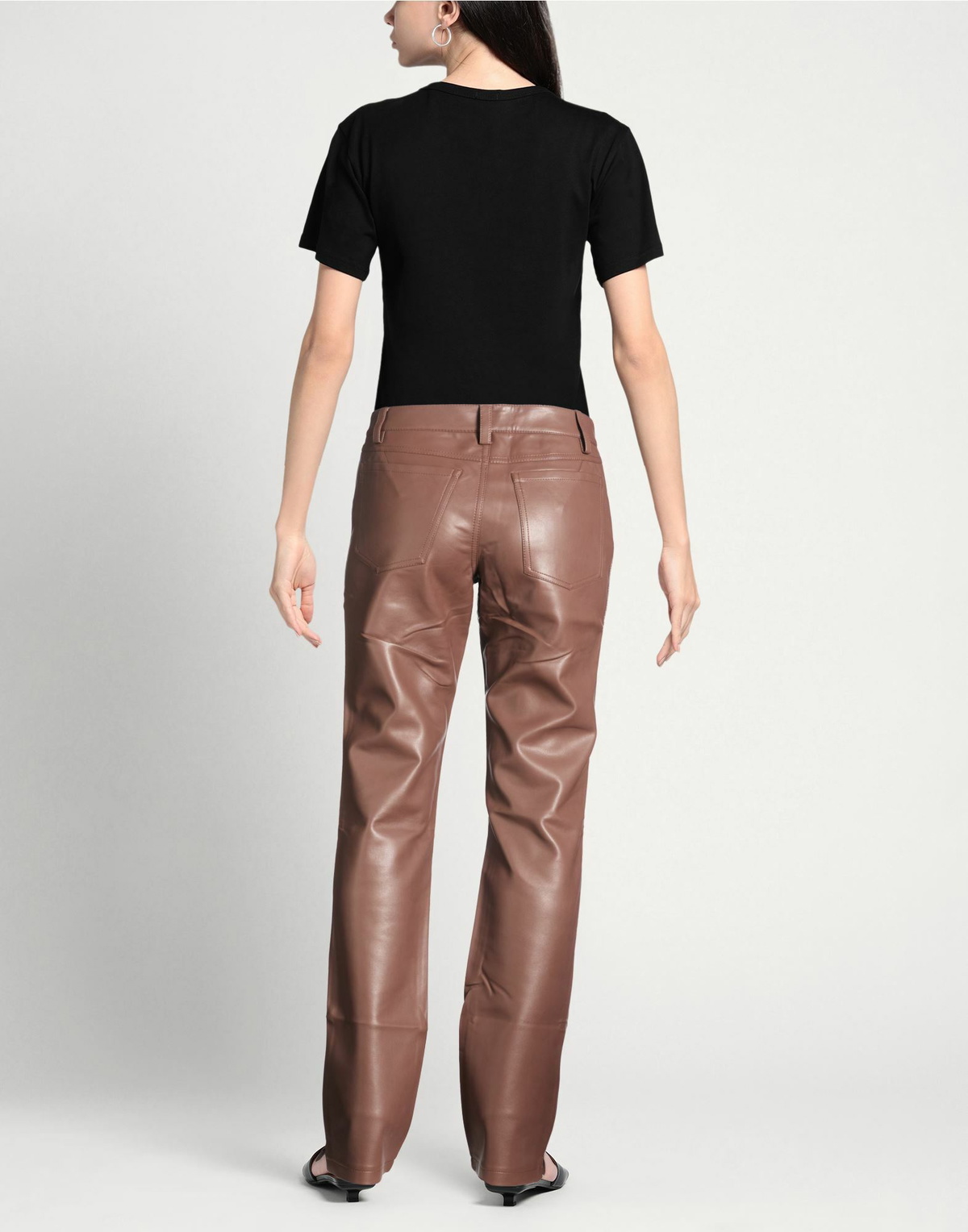 Misbhv Womens Pants in Brown