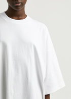 The Row Isha Oversized Cotton T-shirt White