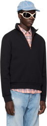 Acne Studios Black Zip Sweater