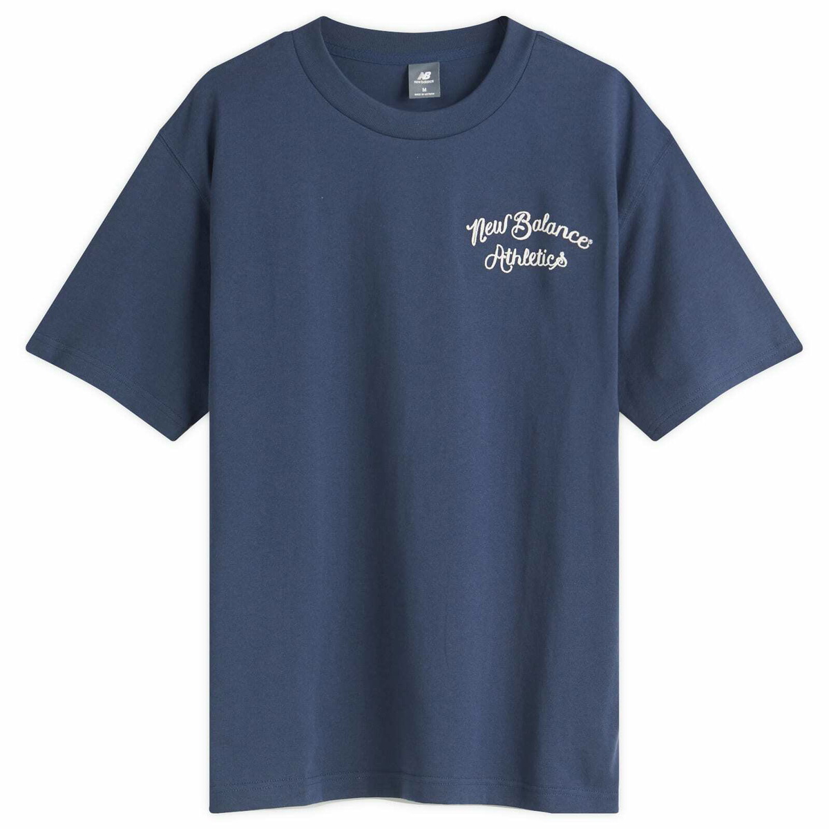 New Balance x Rich Paul Camp Collar Shirt in Navy New Balance
