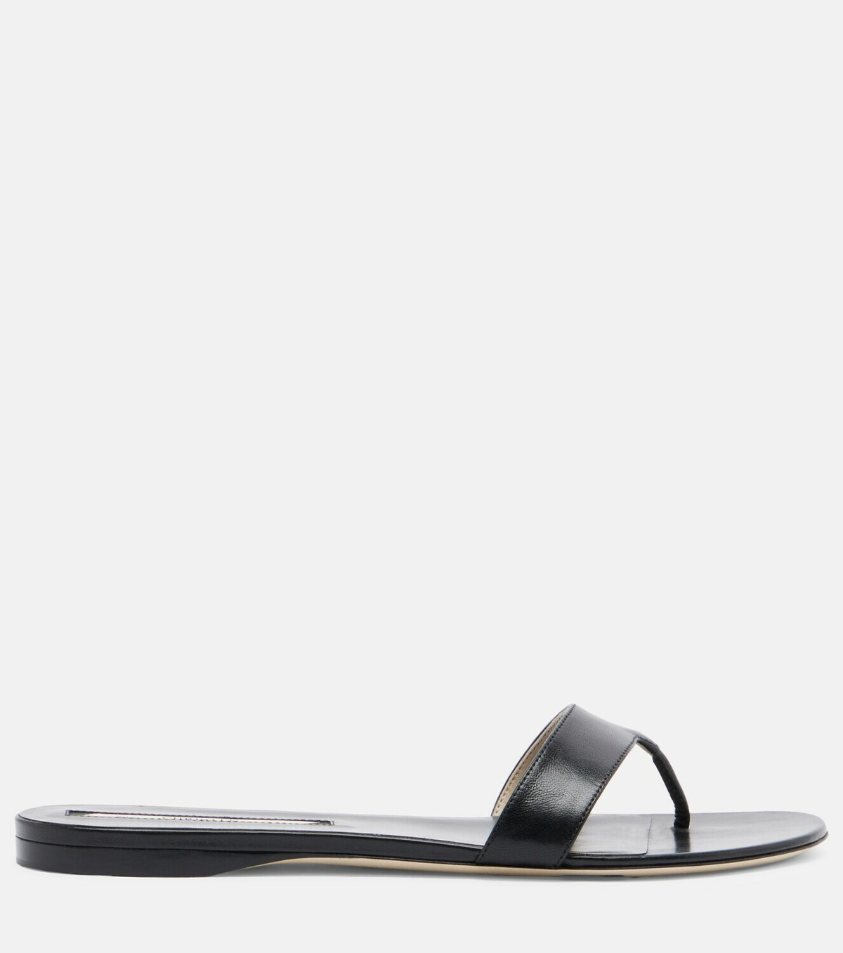 Christen Helix leather thong sandals