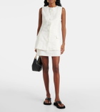 Faithfull Jane linen miniskirt
