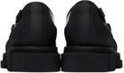 both Black Gao Loafers