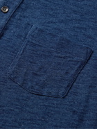 ALEX MILL - Standard Slub Cotton-Jersey Polo Shirt - Blue - S