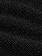 Alex Mill - Jordan Ribbed Brushed-Cashmere Sweater - Black