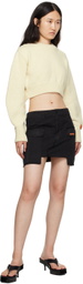 Heron Preston Off-White Cropped Sweater