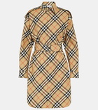 Burberry Burberry Check cotton shirt dress