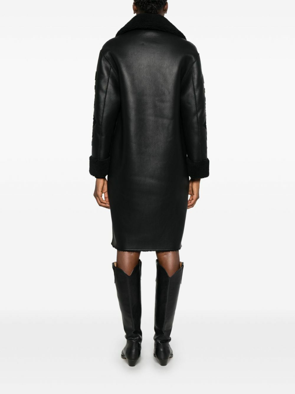 ERMANNO - Faux Fur Midi Coat