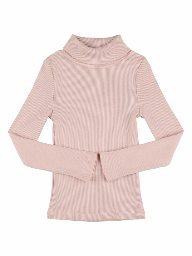 Photo: BONPOINT Cotton Jersey Turtleneck