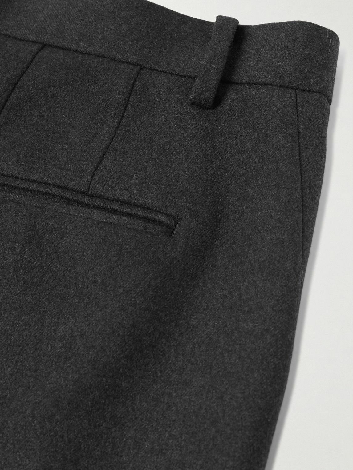 Auralee - Straight-Leg Melton Super 130s Wool-Twill Suit Trousers