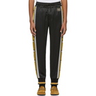 Dolce and Gabbana Black and Gold Crowns Lounge Pants