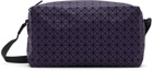 BAO BAO ISSEY MIYAKE Purple Saddle Bag