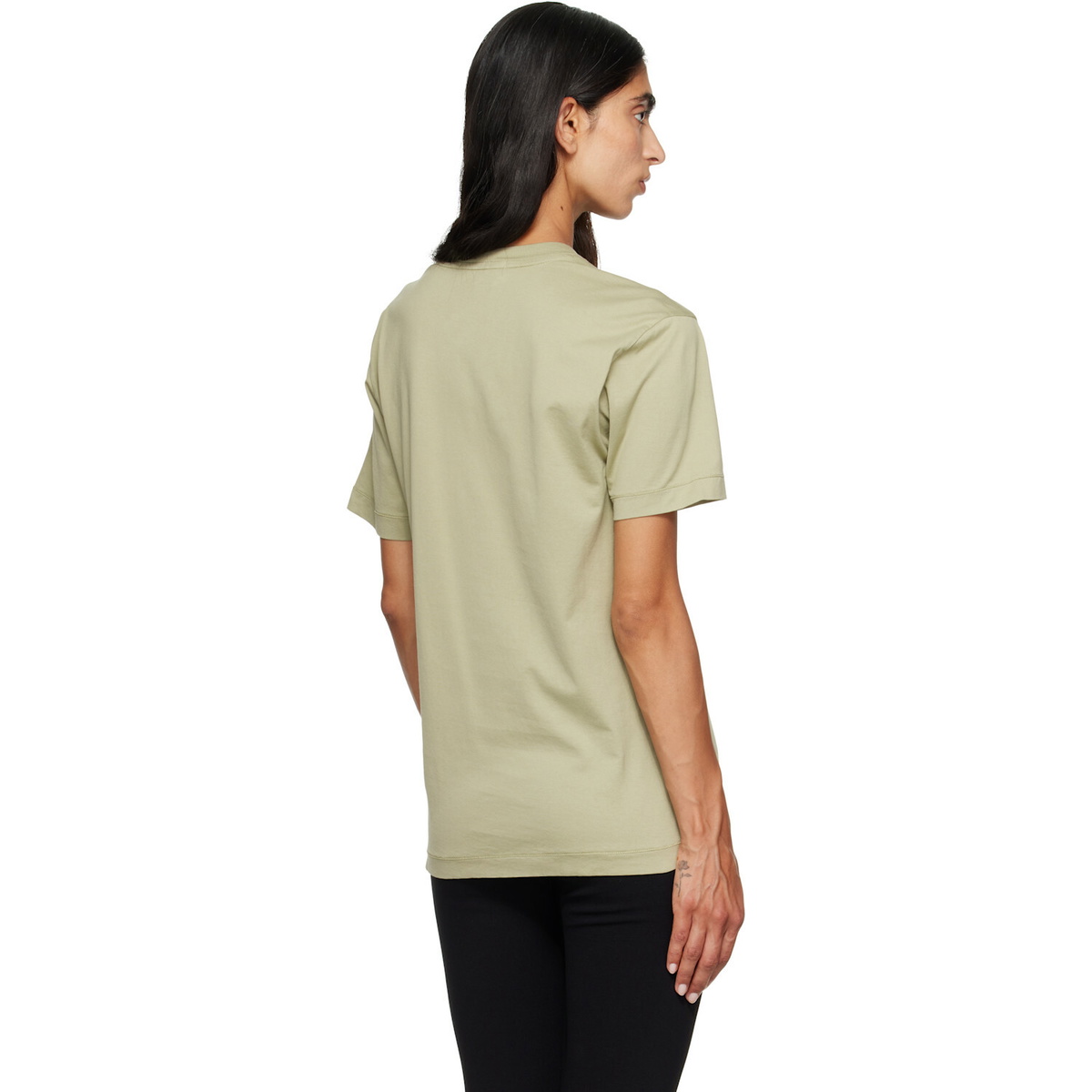 Stone Island Green 2100027 60/2 Cotton Jersey T-shirt