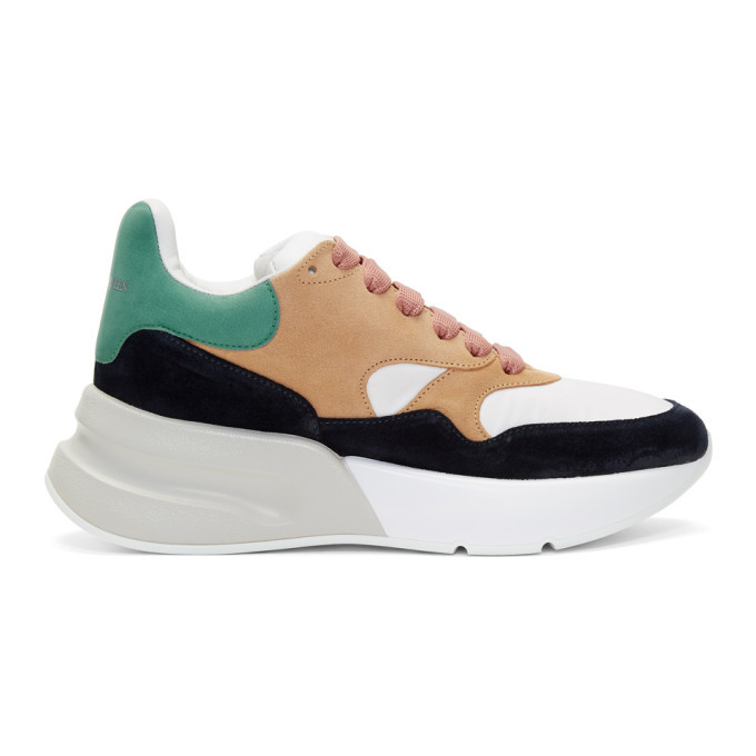 Photo: Alexander McQueen Multicolor Oversized Runner Sneakers