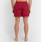 Ermenegildo Zegna - Mid-Length Swim Shorts - Red