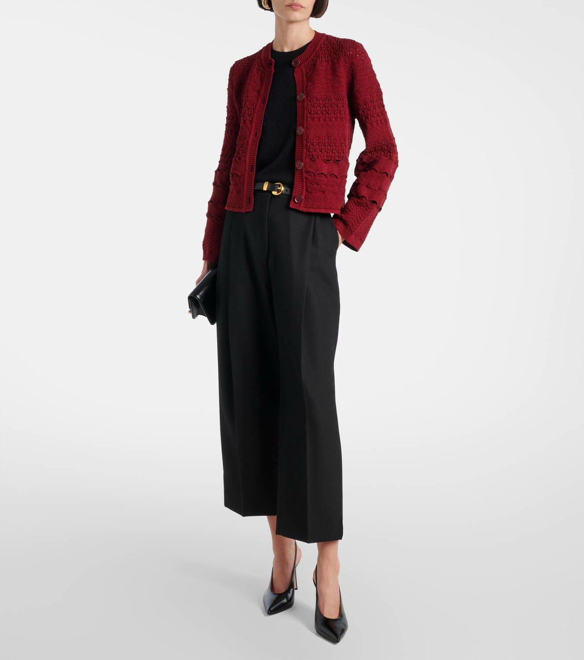 Elie Saab Crochet cardigan