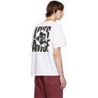 Aries White i-D Edition No Idea T-Shirt