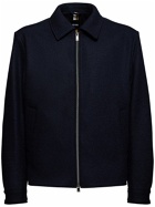 BOSS - Hanry Wool Zip-up Casual Jacket