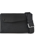 Valextra - Pebble-Grain Leather Messenger Bag