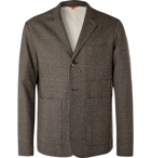 Barena - Brown Unstructured Puppytooth Wool Suit Jacket - Brown