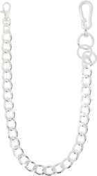 Martine Ali Silver Dylan Wallet Keychain