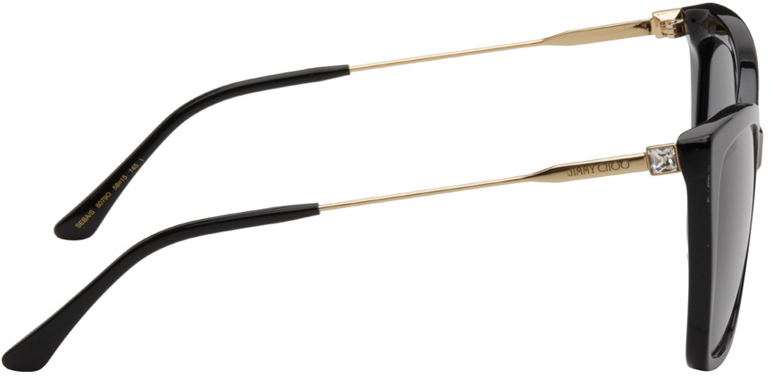 SALE【JIMMY CHOO】サングラス SEBA/S 関税/送料込み☆正規品 Jimmy Choo Black & Gold Seba Sunglasses Jimmy Choo