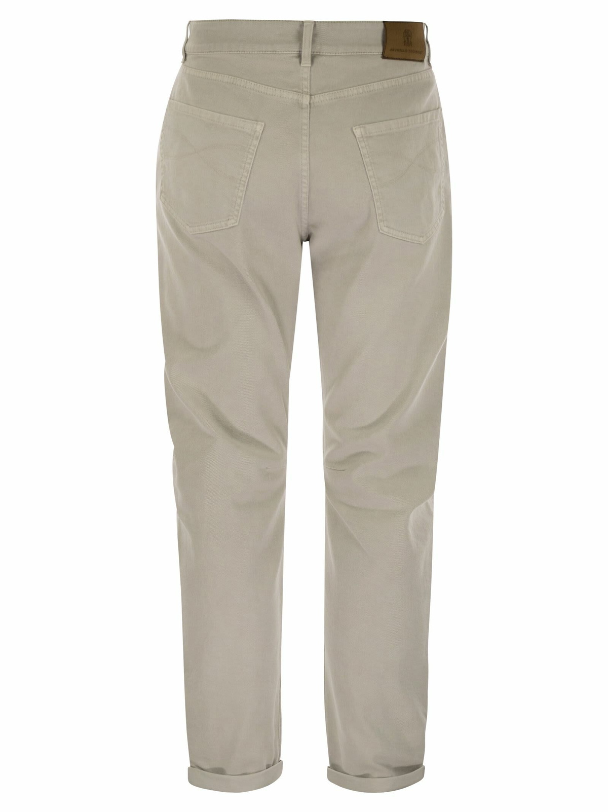 Brunello Cucinelli Five-pocket Leisure Fit Trousers In