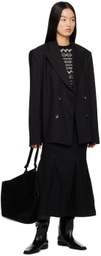 Teurn Studios SSENSE Exclusive Black Blazer
