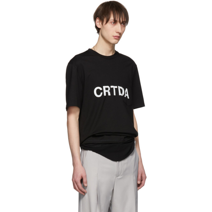 Christian Dada Black Logo Graphic T-Shirt