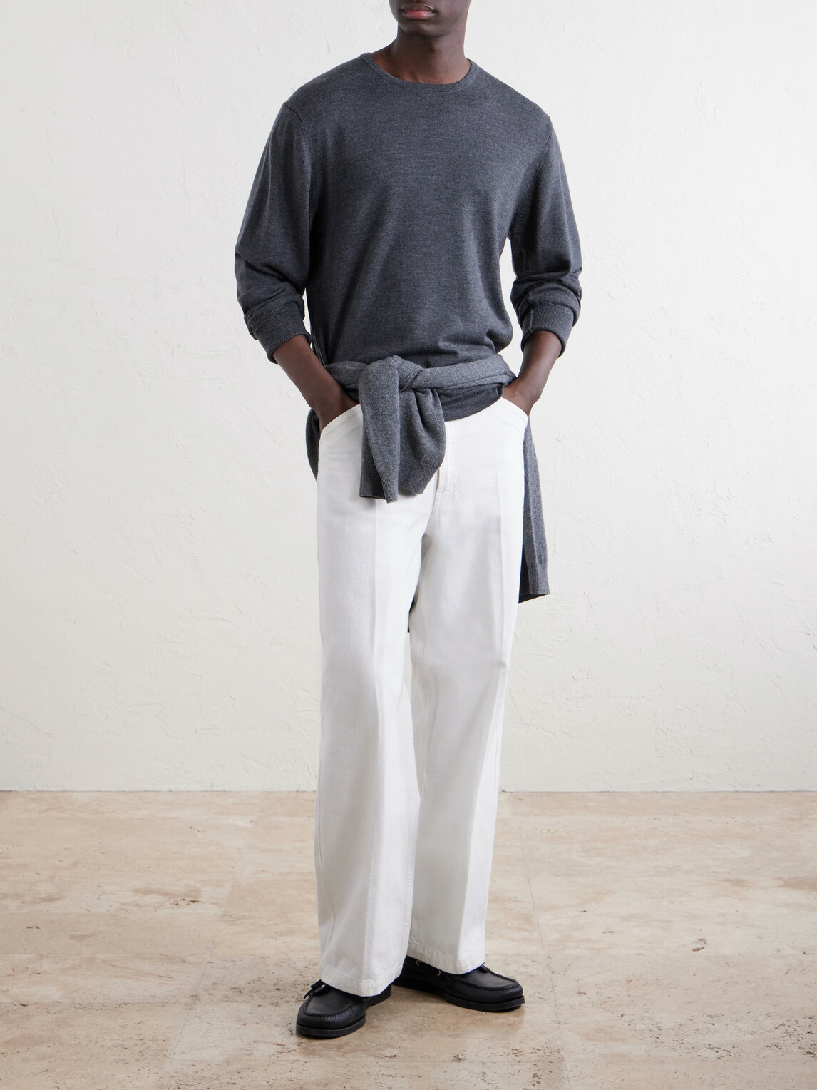 Officine Générale - Nina Merino Wool Sweater - Gray