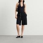 Maison Margiela Women's Drawstring Shorts in Dark Blue