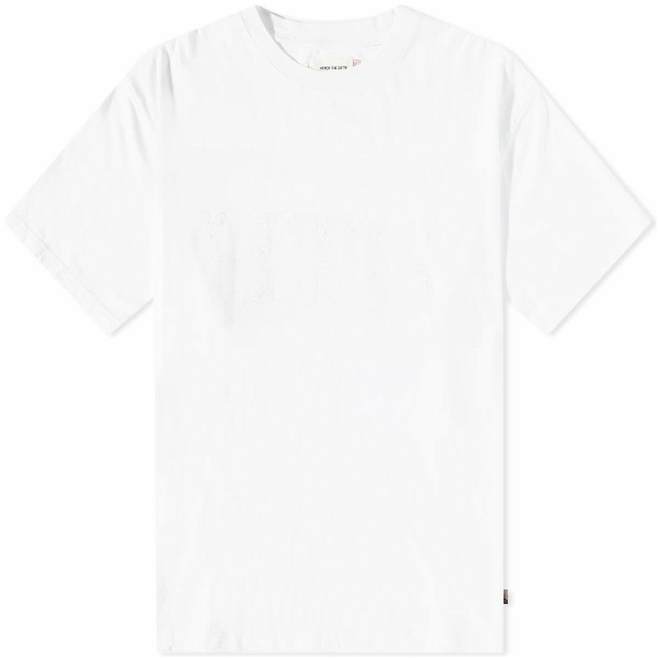 Photo: Honor the Gift Men's HTG Box T-Shirt in White