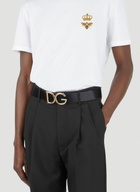 Dolce & Gabbana Logo Plaque Belt