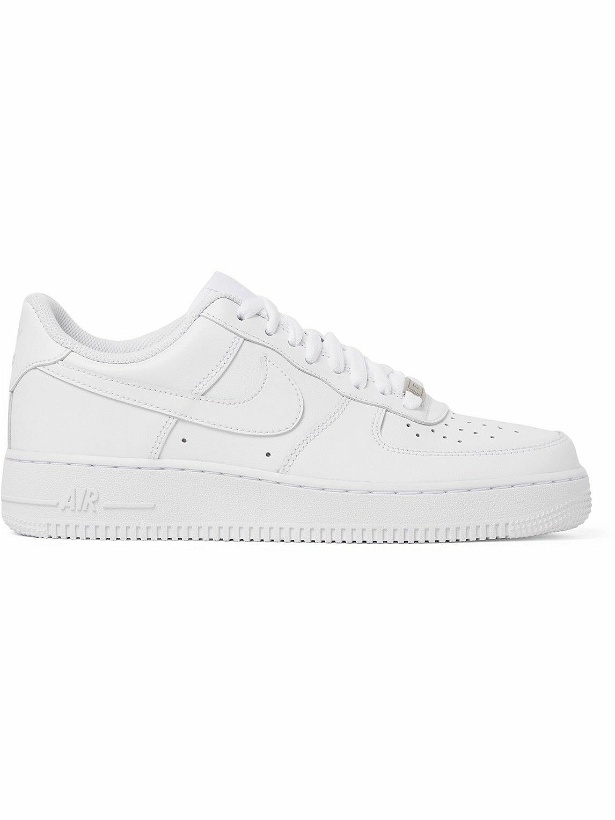 Photo: Nike - Air Force 1 '07 Leather Sneakers - White