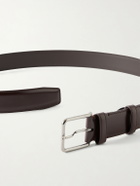 Loro Piana - 3.2cm Monterey Leather Belt - Brown
