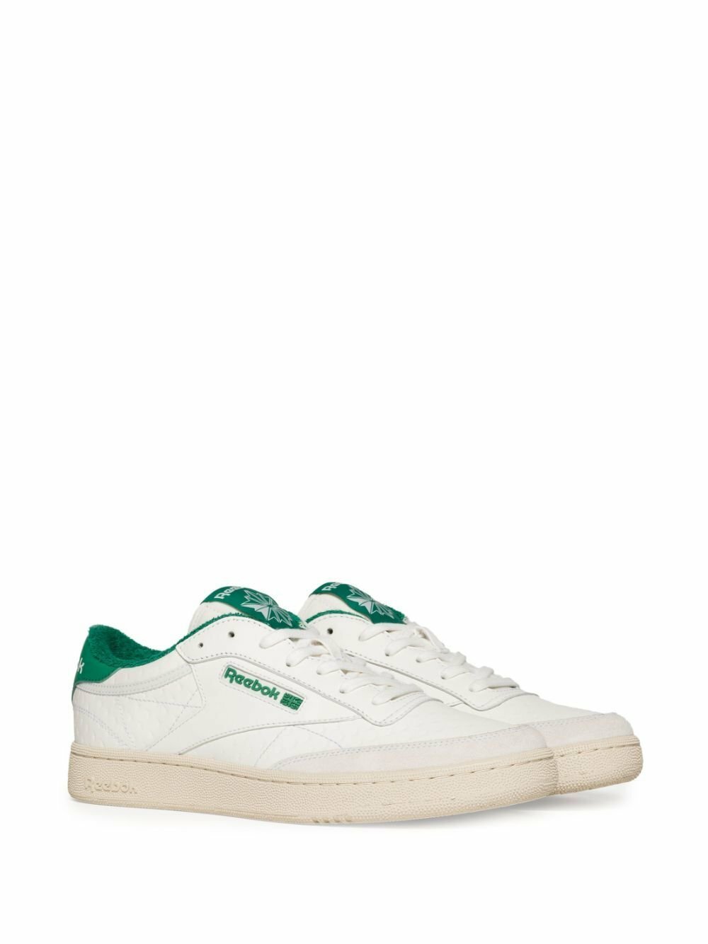 Reebok LTD White Club C Leather Sneakers